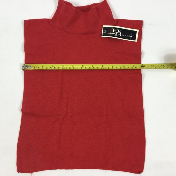 (NWT) B&B Baar Beards, Faux Mock Neck - Picture 7 of 10